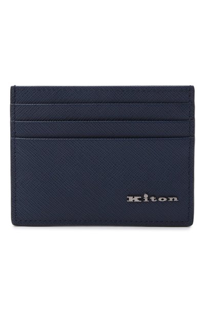 Мужской кожаный футляр для кредитных карт KITON, арт. UPEA010N01269
