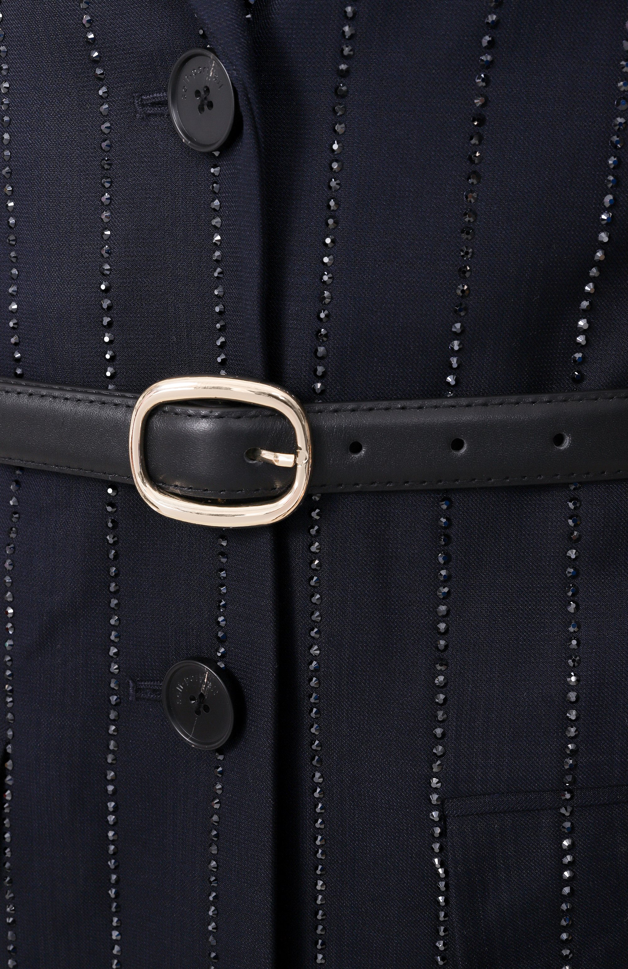 Жакет с отделкой стразами SELF-PORTRAIT, арт. SS25152JN, фото 6