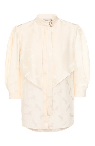 Женская блузка из смеси шелка и вискозы STELLA MCCARTNEY, арт. 599776/SNA57