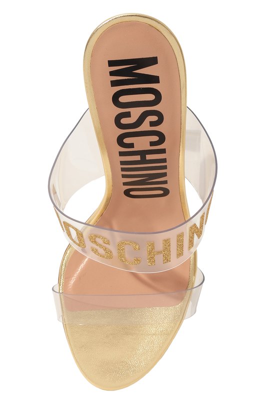 Мюли Moschino Золотой, фото 6