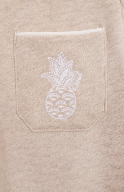 Хлопковые брюки CHLOÉ, арт. C20465, фото 3