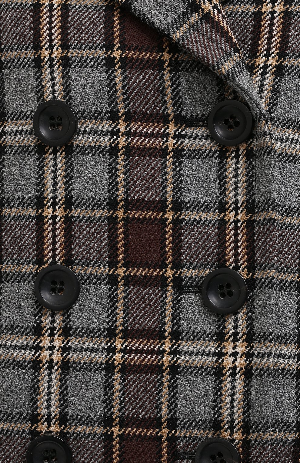 Шерстяной жакет DRIES VAN NOTEN серого цвета по цене 127500 руб., арт. 202-30510-1037, фото 6 Шерстяной жакет DRIES VAN NOTEN, арт. 202-30510-1037, фото 6