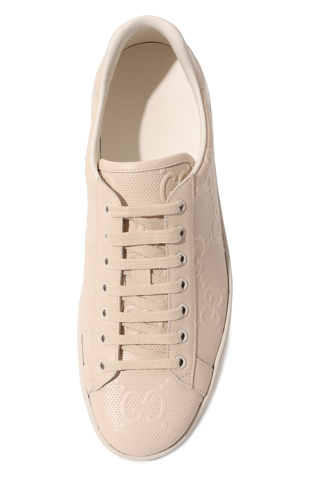 Кожаные кеды new ace GUCCI, арт. 625787 1XK10, фото 6