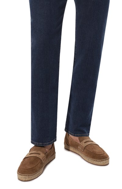 Замшевые эспадрильи GIANVITO ROSSI, арт. U25206.05G0M.SUECAML, фото 3