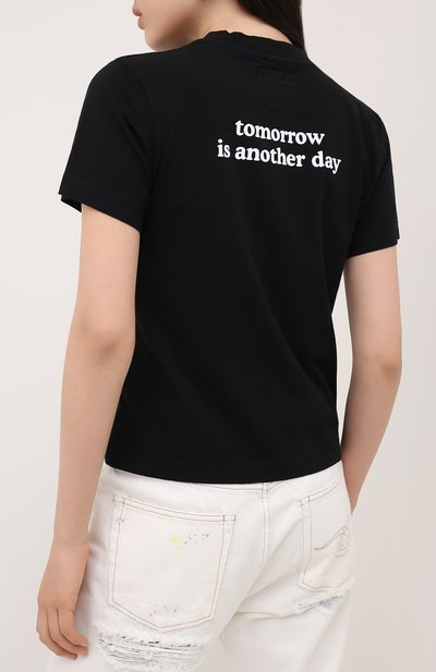 Хлопковая футболка VETEMENTS, арт. UAH21TR569 1600/W, фото 4