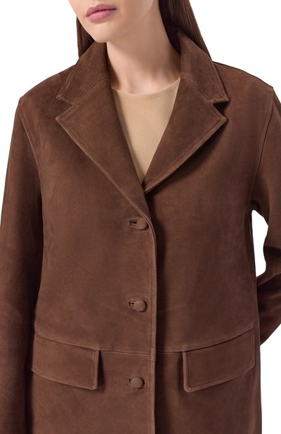 Замшевый жакет OFFICINE GENERALE, арт. S26WLTR551, фото 5