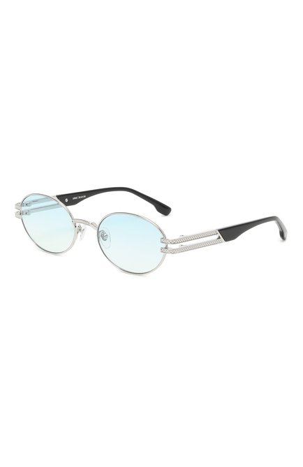 Мужские солнцезащитные очки 9FIVE, арт. L0TUS-PLATINUM / LIGHT BLUE GRADIENT