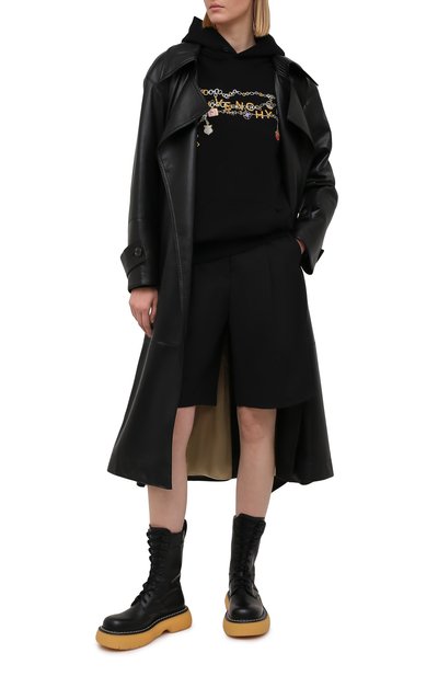 Хлопковое худи GIVENCHY, арт. BWJ01C3Z4Q, фото 2