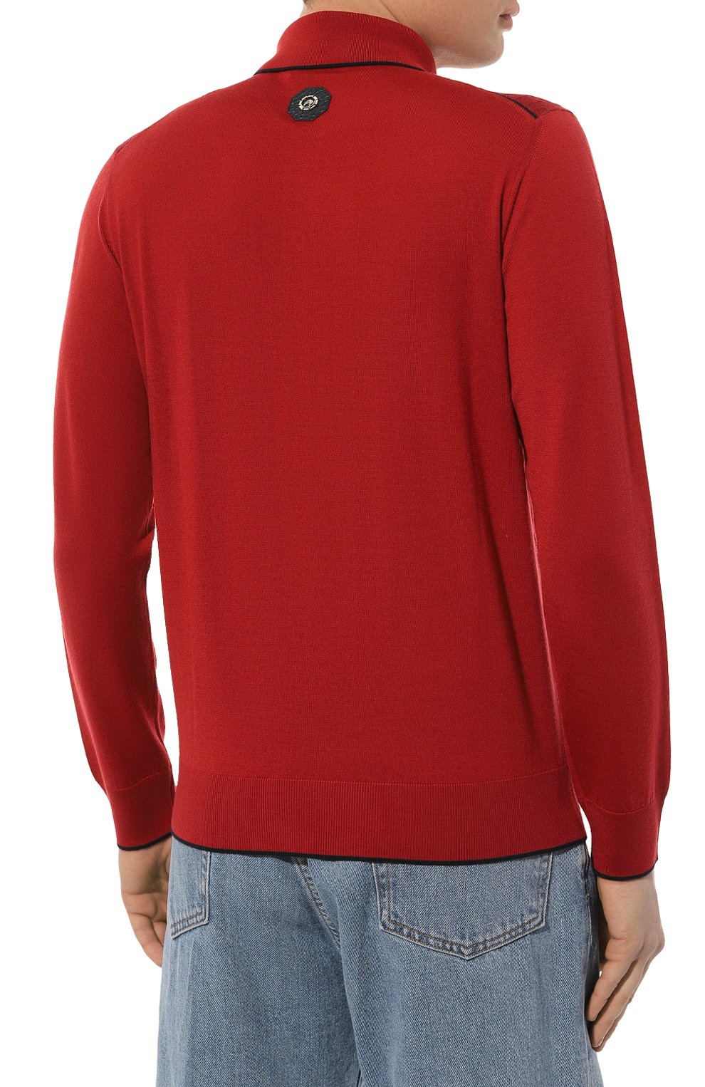 Поло из шерсти и шелка STEFANO RICCI, арт. KE06004AP1/E23405/ALG, фото 4