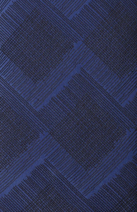 Шелковый галстук Zilli CRAV02M0600VGBJ00 Синий  CRAV02M0600VGBJ00 Фото 4