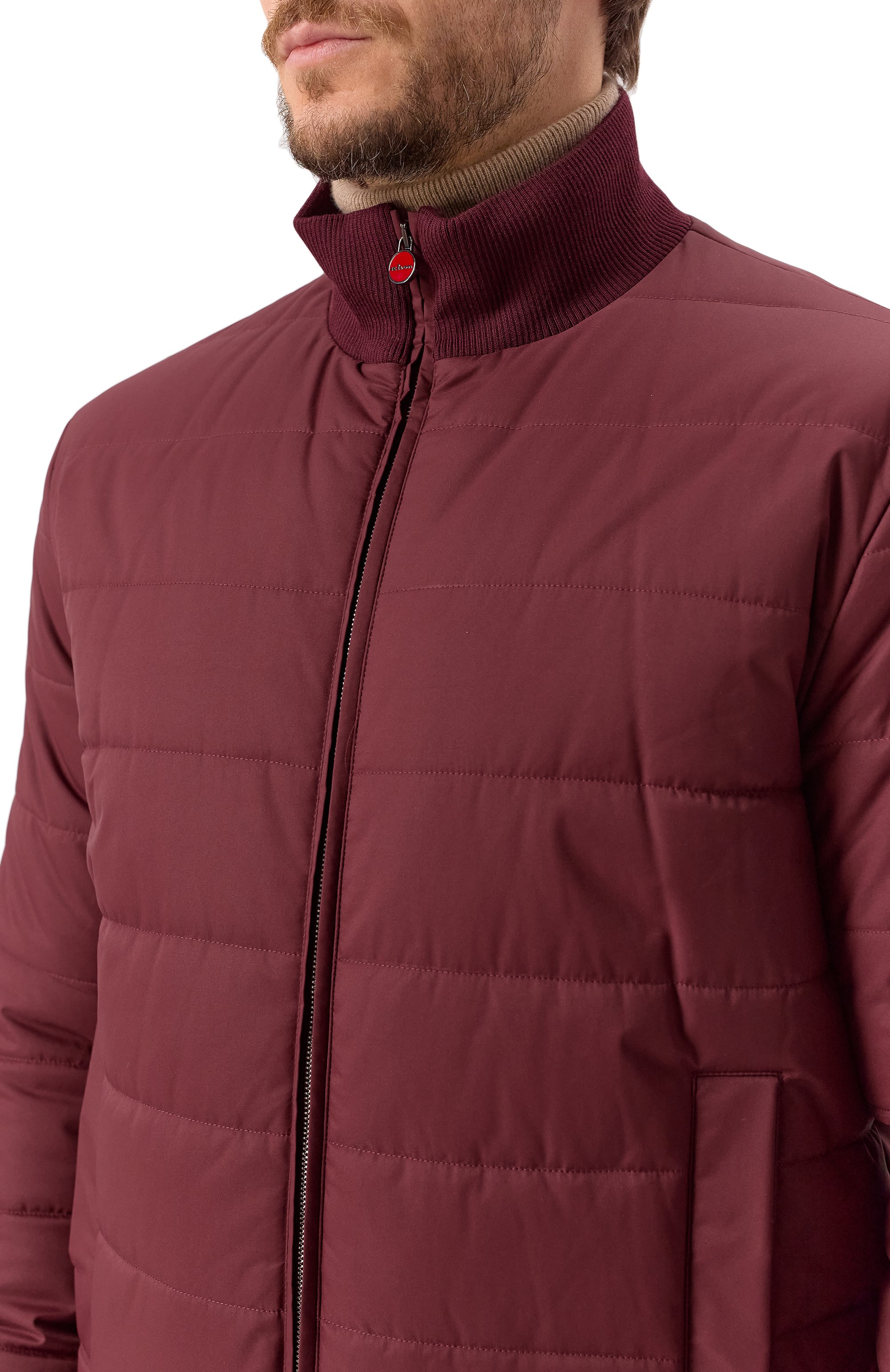 Утепленный бомбер KITON, арт. UW1883V0440F, фото 5