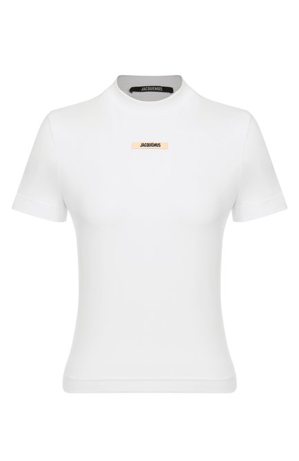 Женская хлопковая футболка JACQUEMUS, арт. 24ETSW00133AJ0/0124