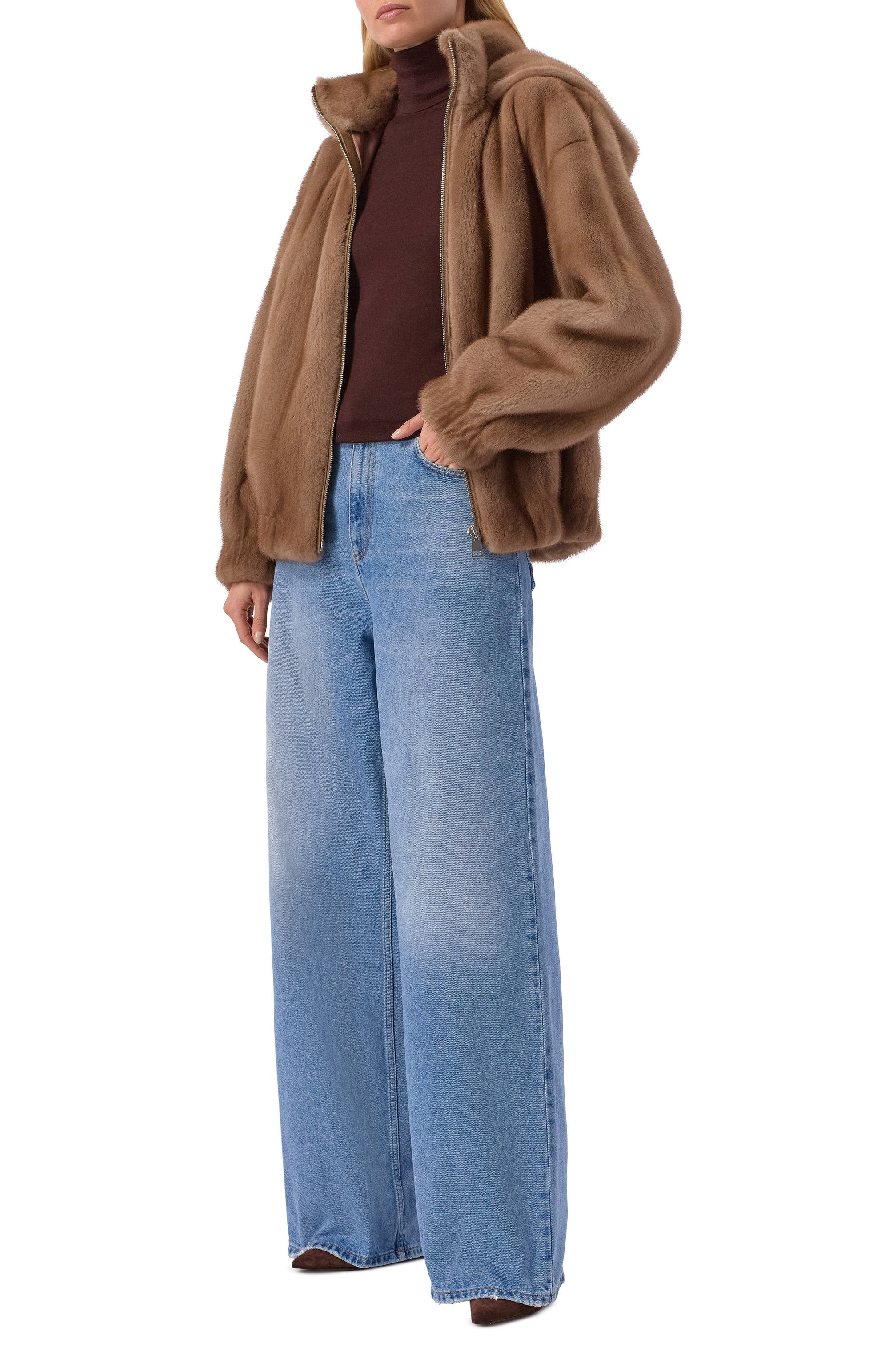 Шуба из норки VICTORIA KUSENKOVA, арт. 761909833618, фото 2