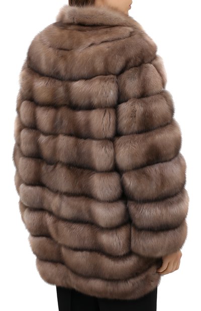 Шуба из меха соболя SIMONETTA RAVIZZA, арт. VITTY3/154V, фото 5