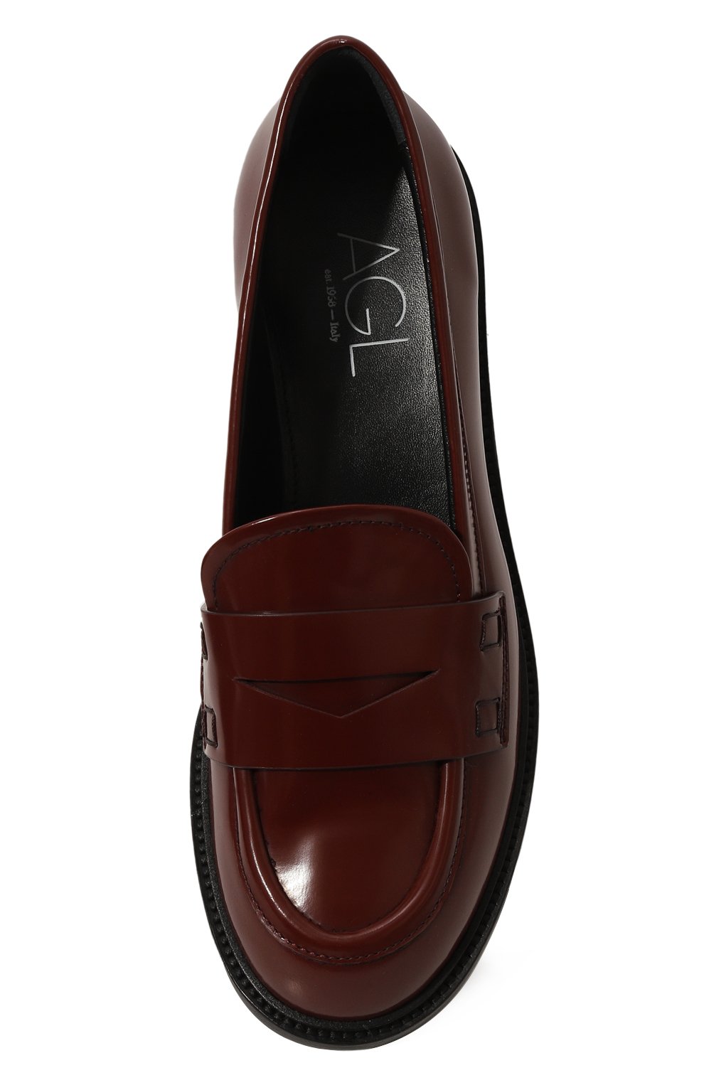 Кожаные лоферы olivia AGL, арт. D835023PC0RI0N0326, фото 6