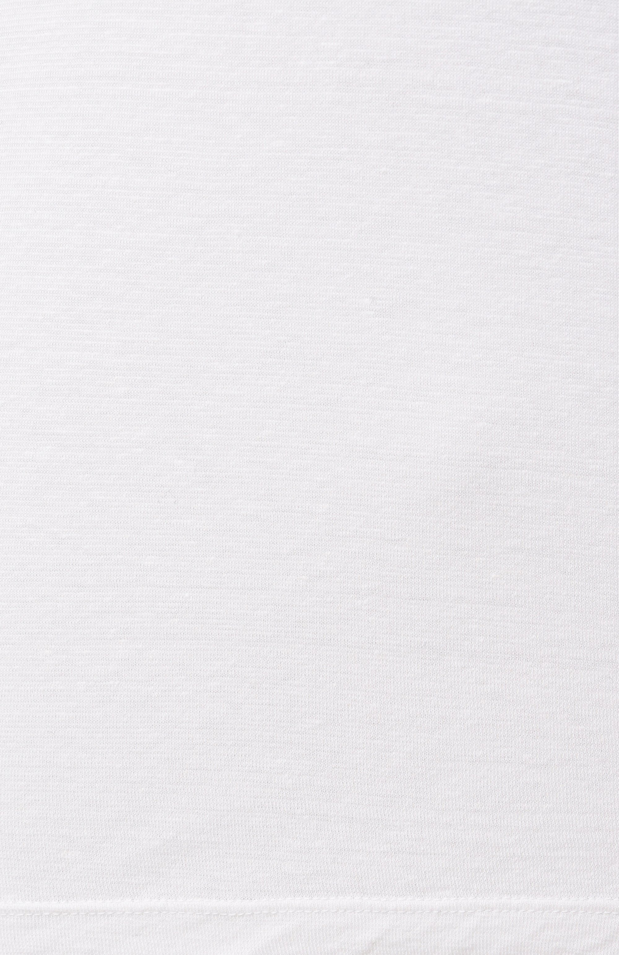 Футболка из хлопка и льна 120% LINO белого цвета по цене 19950 руб., арт. 32ALIM79GR/G308/S01, фото 6 Футболка из хлопка и льна 120% LINO, арт. 32ALIM79GR/G308/S01, фото 6