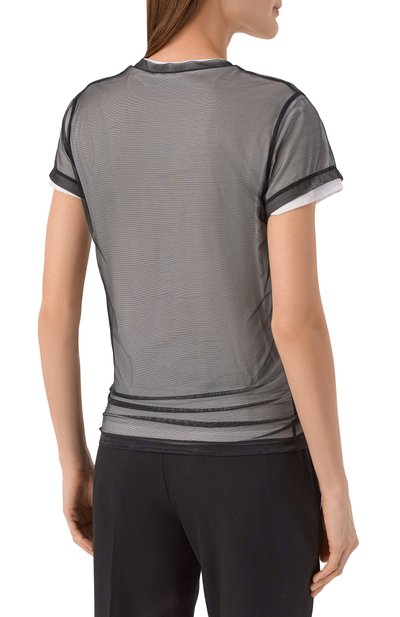 Футболка GUCCI черного цвета по цене 122000 руб., арт. 856822/XJHQ5, фото 4 Футболка GUCCI, арт. 856822/XJHQ5, фото 4