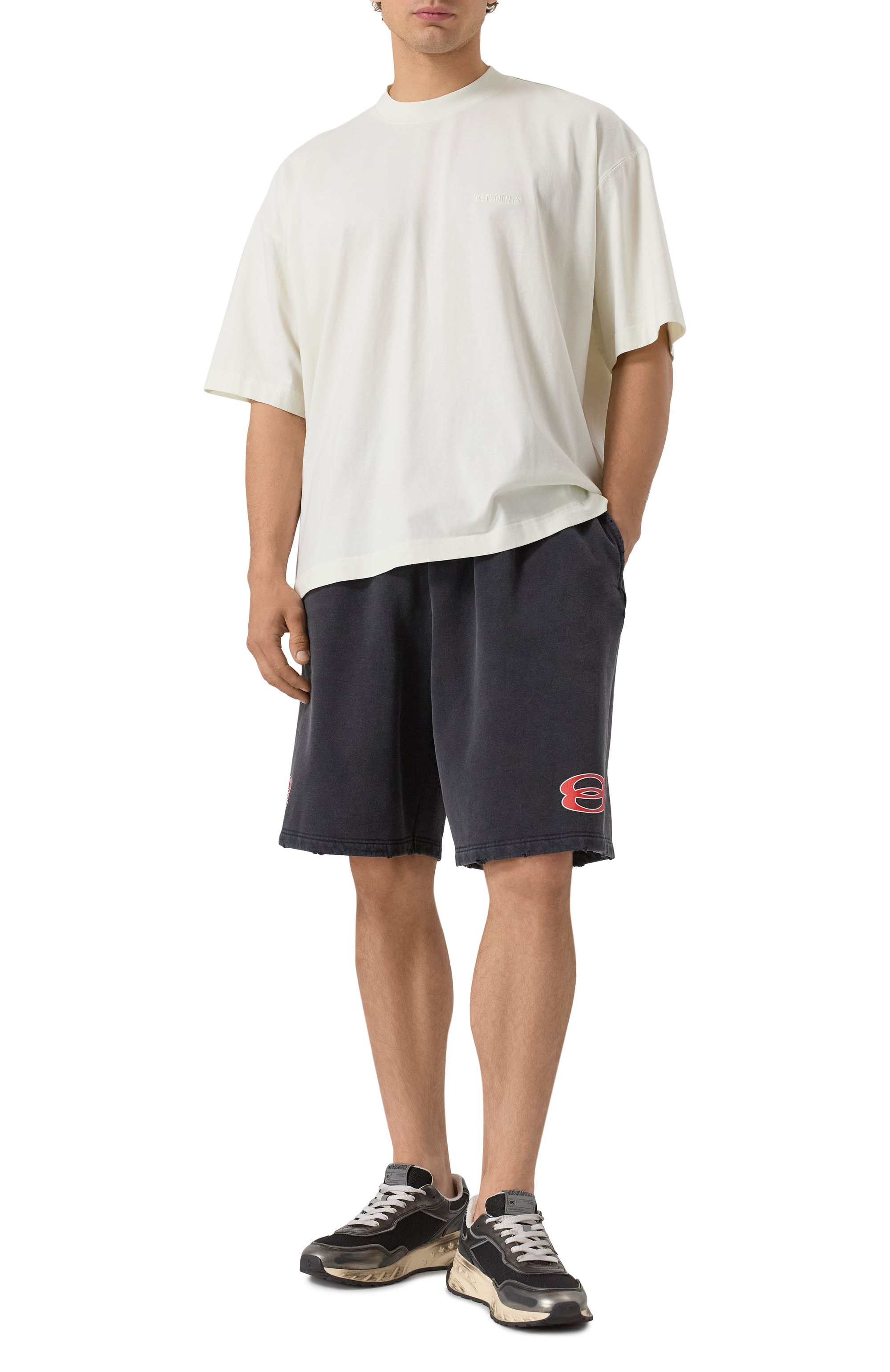 Комбинированные кроссовки sprinter DSQUARED2, арт. SNM0401/34708185, фото 2