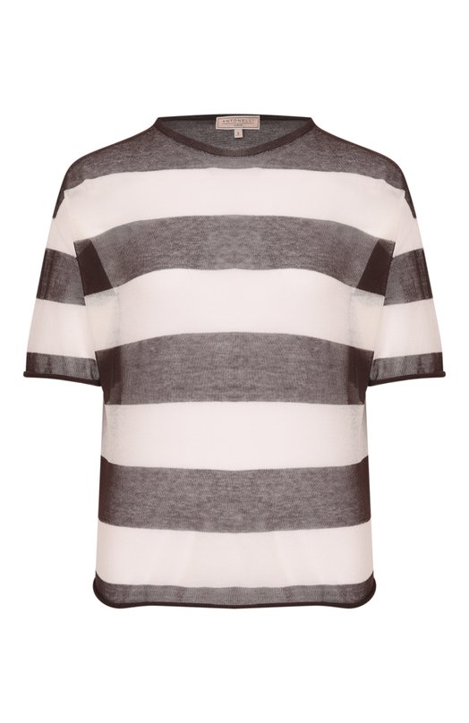 Хлопковый топ Antonelli Firenze 41737Q/40799 Бежевый 41737Q/40799