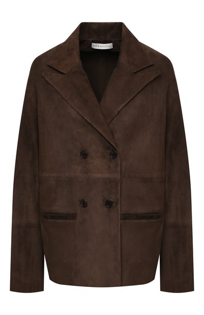 Замшевый жакет INES&MARECHAL, арт. FRACAS AGNEAU VEL0URS, фото 1