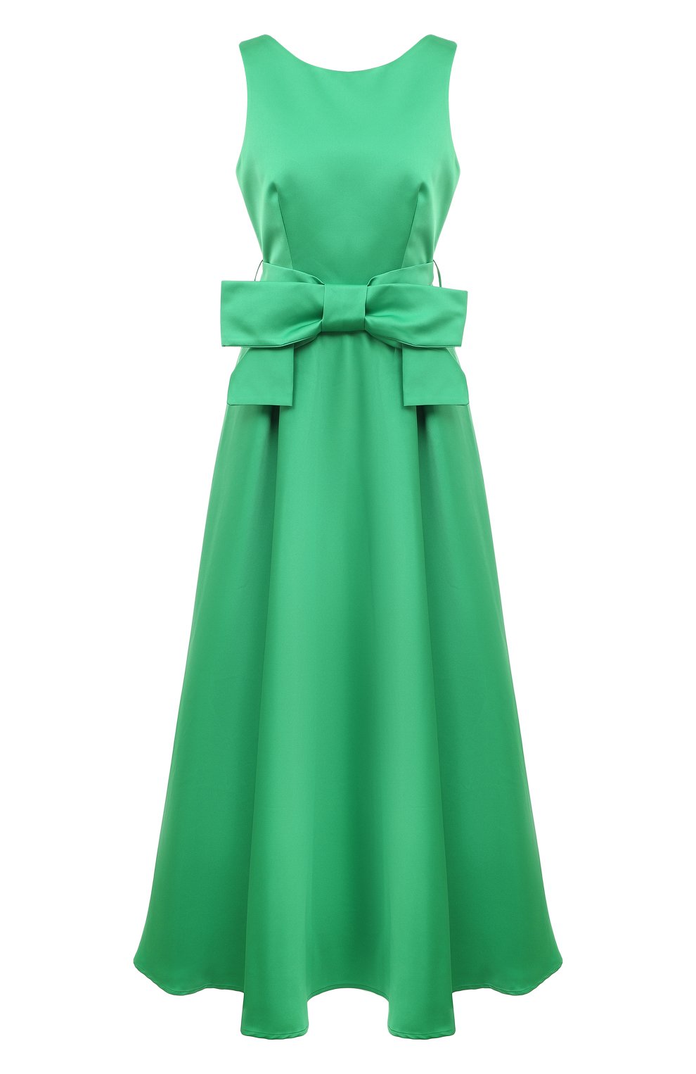 Атласное платье P.A.R.O.S.H. зеленого цвета по цене 89250 руб., арт. PARTY23-D725094, фото 1 Атласное платье P.A.R.O.S.H., арт. PARTY23-D725094, фото 1