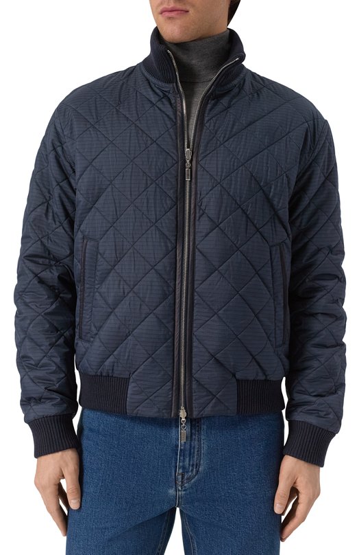 Утепленный бомбер Zilli ZSSW38M2003V00000 Синий  ZSSW38M2003V00000 Фото 3