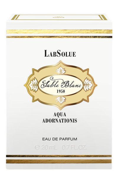 Парфюмерная вода sable blanc 1950 (20ml) LABSOLUE, арт. 8011530971724, фото 2