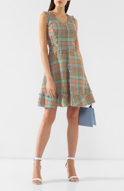 Хлопковое платье M MISSONI разноцветного цвета по цене 39950 руб., арт. 2DG00079/2W000J, фото 2 Хлопковое платье M MISSONI, арт. 2DG00079/2W000J, фото 2