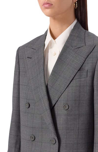 Шерстяной �жакет OFFICINE GENERALE, арт. W25WTLG406, фото 5