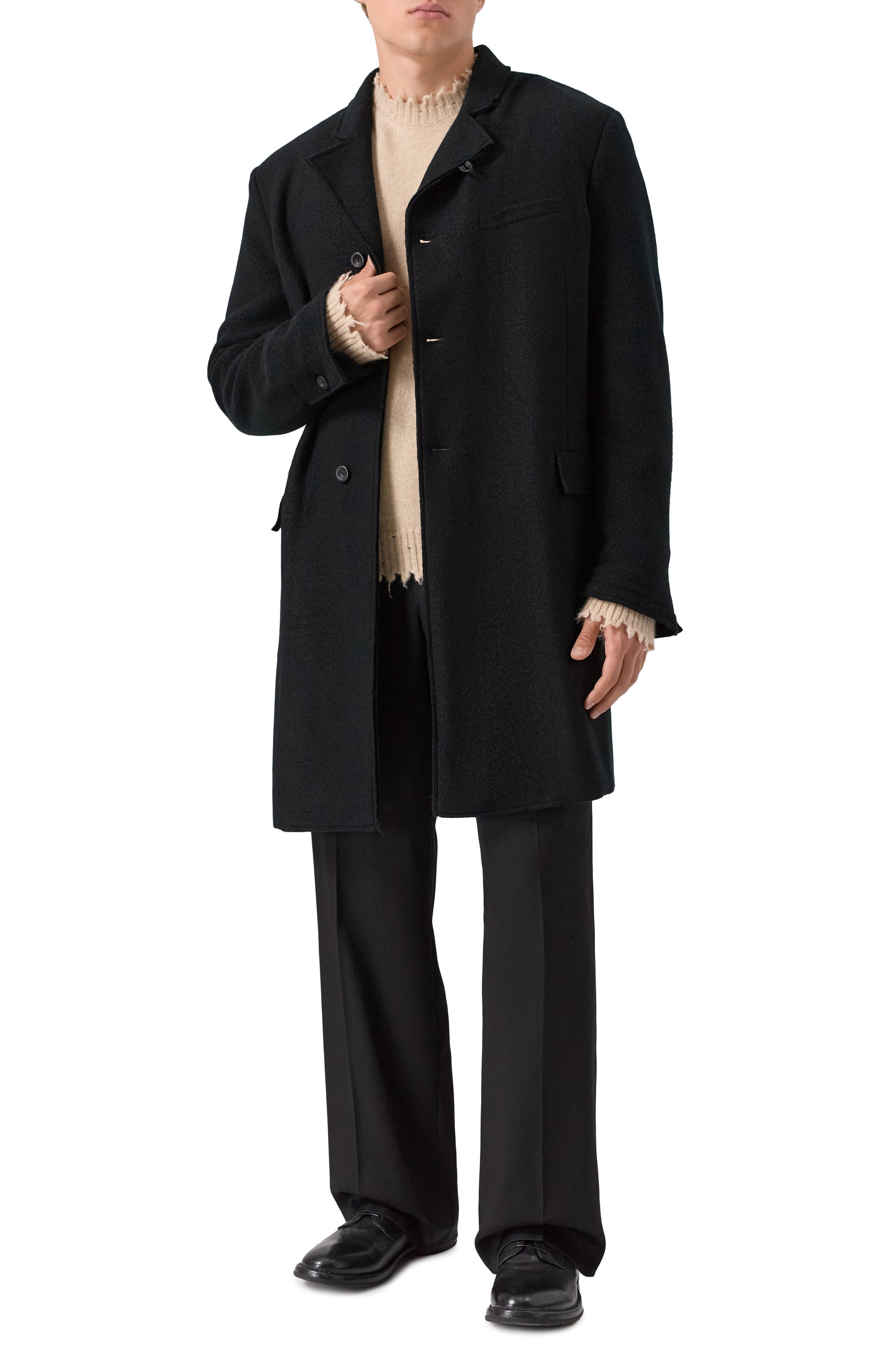 Шерстяное пальто HANNES ROETHER, арт. TEF33L0N.7066, фото 2