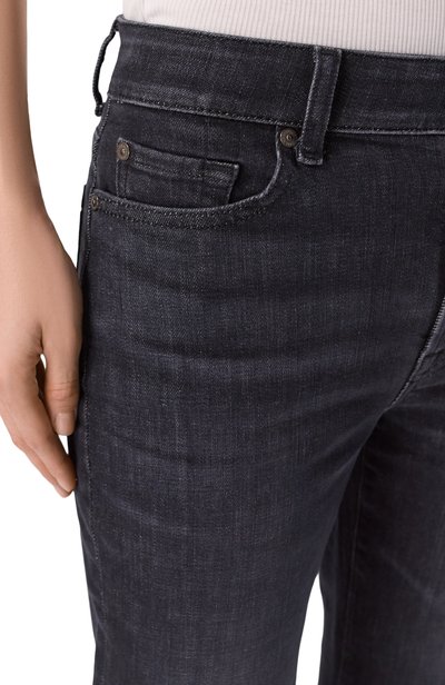 Джинсы the leggy bootcut 7 FOR ALL MANKIND темно-серого цвета по цене 31900 руб., арт. 7U4X0C34-450, фото 5 Джинсы the leggy bootcut 7 FOR ALL MANKIND, арт. 7U4X0C34-450, фото 5