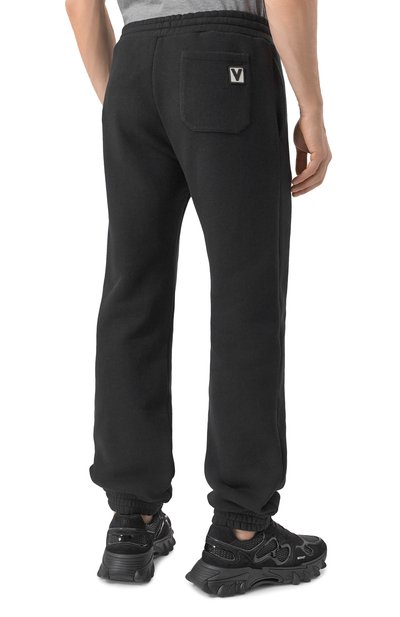 Хлопковые джоггеры VALENTINO, арт. 6V3MD04YARH, фото 4