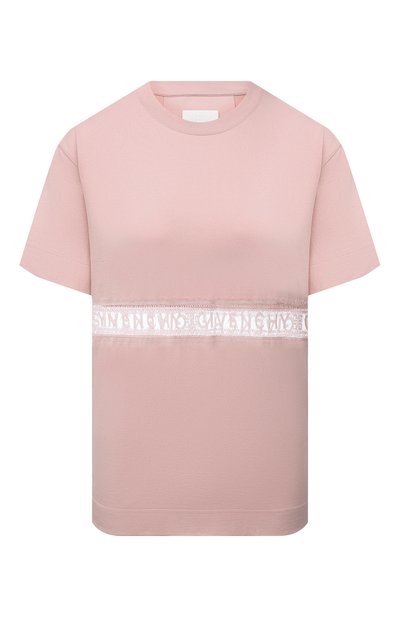 Женская хлопковая футболка GIVENCHY, арт. BW709T3Z7Z