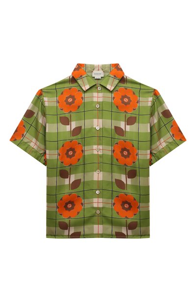 Хлопковая рубашка GUCCI, арт. 600912 ZAE60