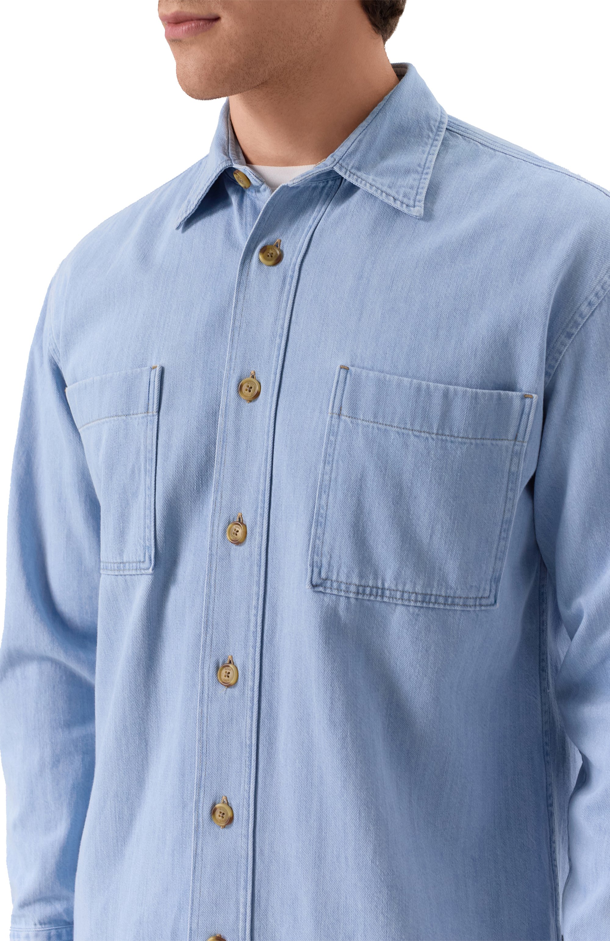 Джинсовая рубашка BOSS, арт. 50539319, фото 5