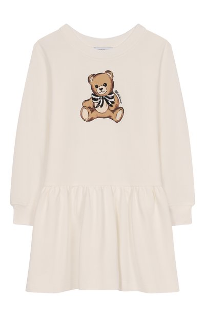 Хлопковое платье MOSCHINO, арт. HDV0H7/LDA16/4-8