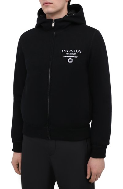 Кашемировый кардиган PRADA, арт. SGC021-10J4-F0002-212, фото 3