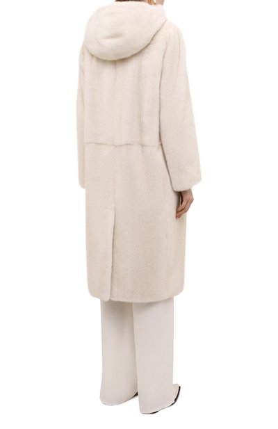 Шуба из меха норки с поясом VICTORIA KUSENKOVA, арт. 701200012410, фото 4