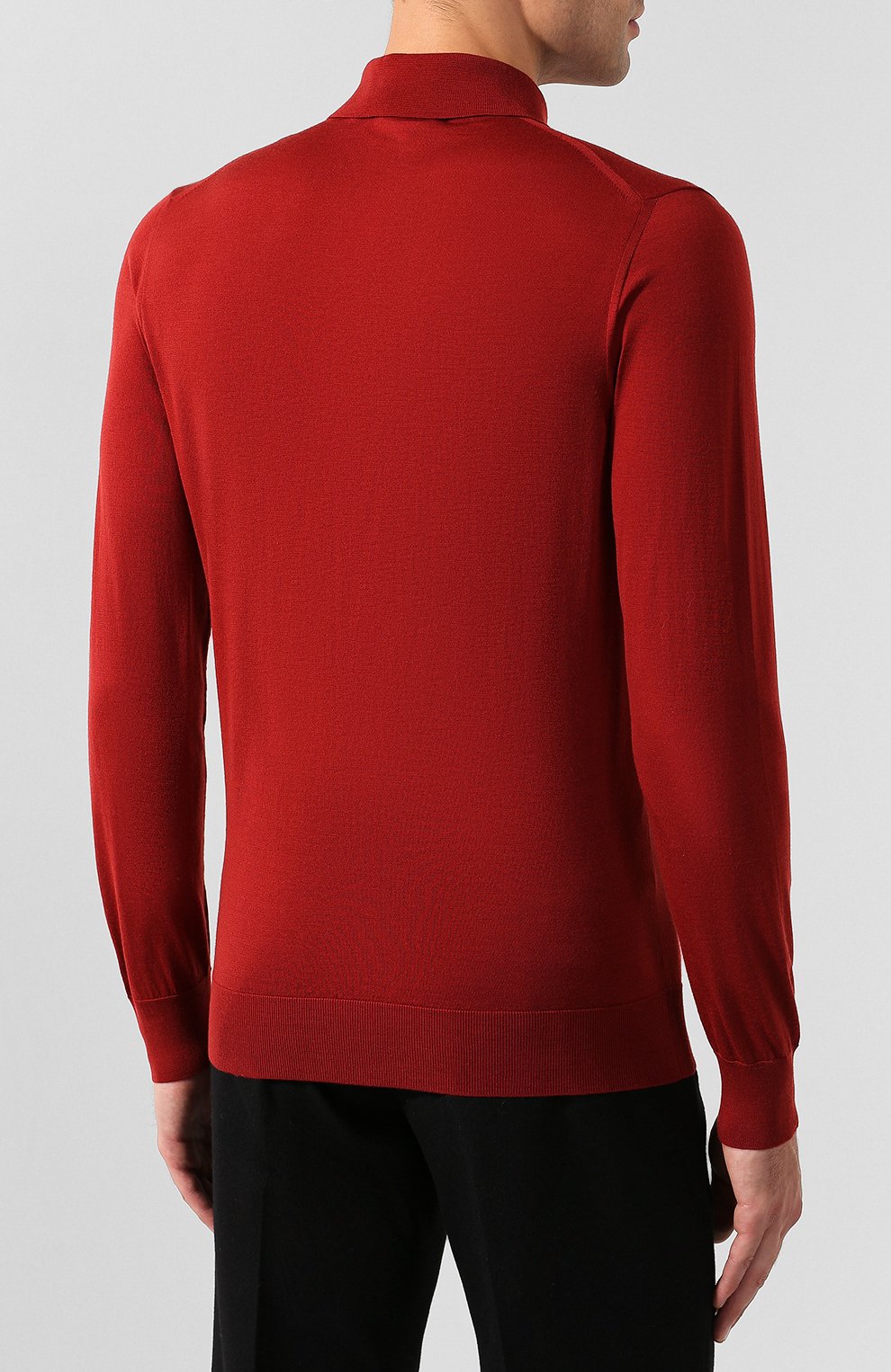 Шерстяное поло ZEGNA, арт. UTM00/132, фото 4