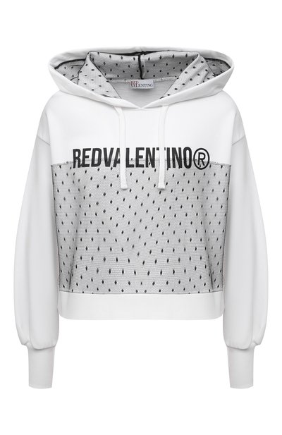 Женский хлопковое худи REDVALENTINO, арт. WR0MF08I/68B