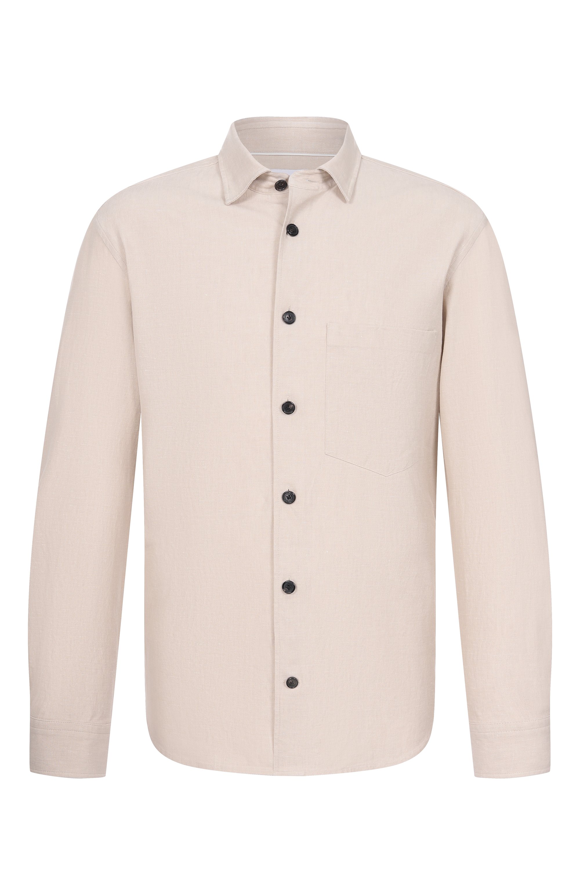 Рубашка изо льна и вискозы BOGNER, арт. 58731270, фото 1