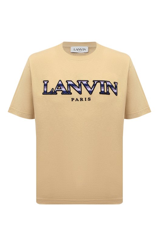 фото Хлопковая футболка lanvin