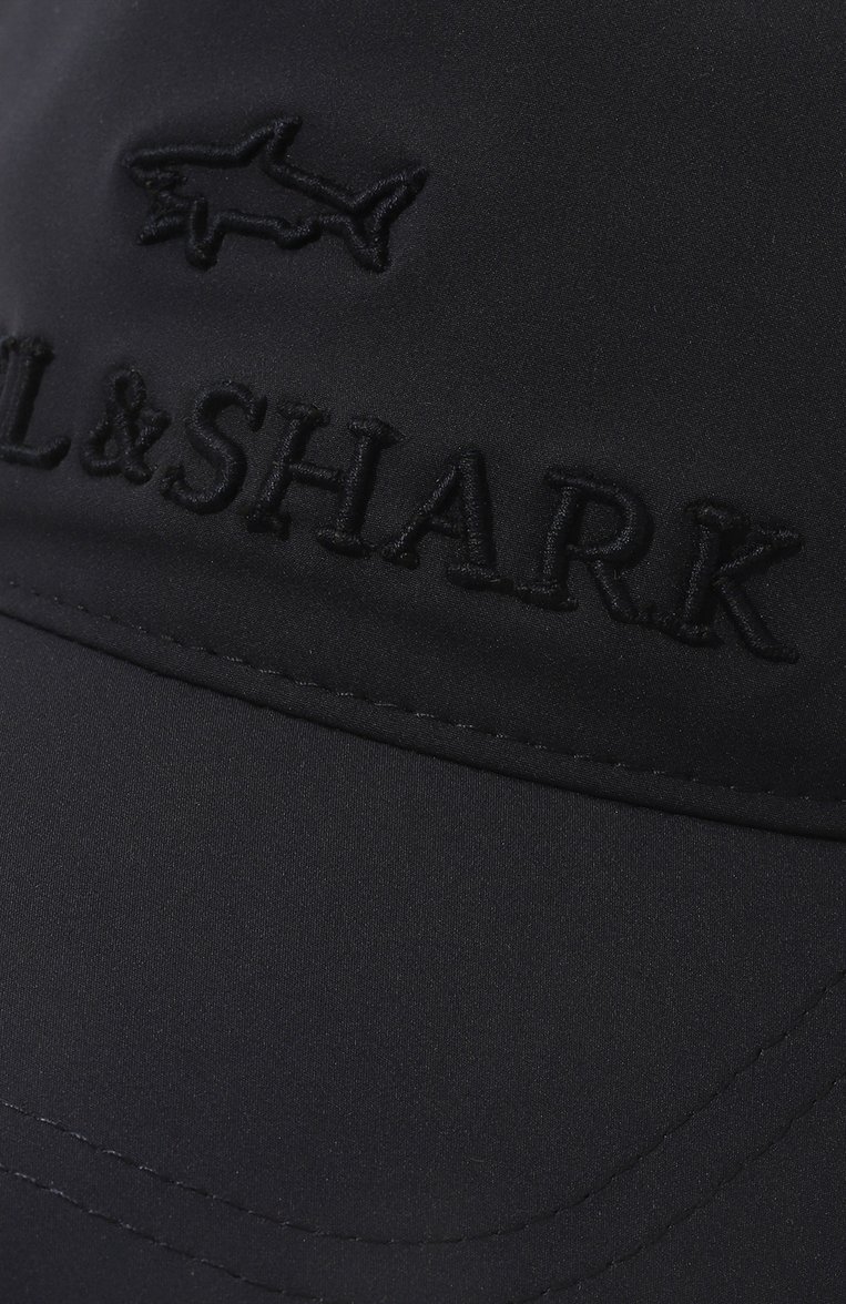 Мужская бейсболка PAUL&SHARK темно-синего цвета, арт. 24417101 | Фото 4 (Материал: Текстиль, Синтетический материал; Нос: Не проставлено; Материал сплава: Проставлено)