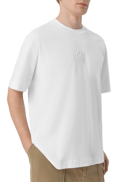 Хлопковая футболка BOSS, арт. 50555106, фото 3