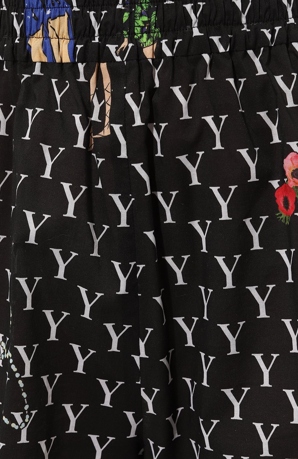 Хлопковые шорты YANINA черного цвета по цене 33350 руб., арт. 0-2485A, фото 5 Хлопковые шорты YANINA, арт. 0-2485A, фото 5