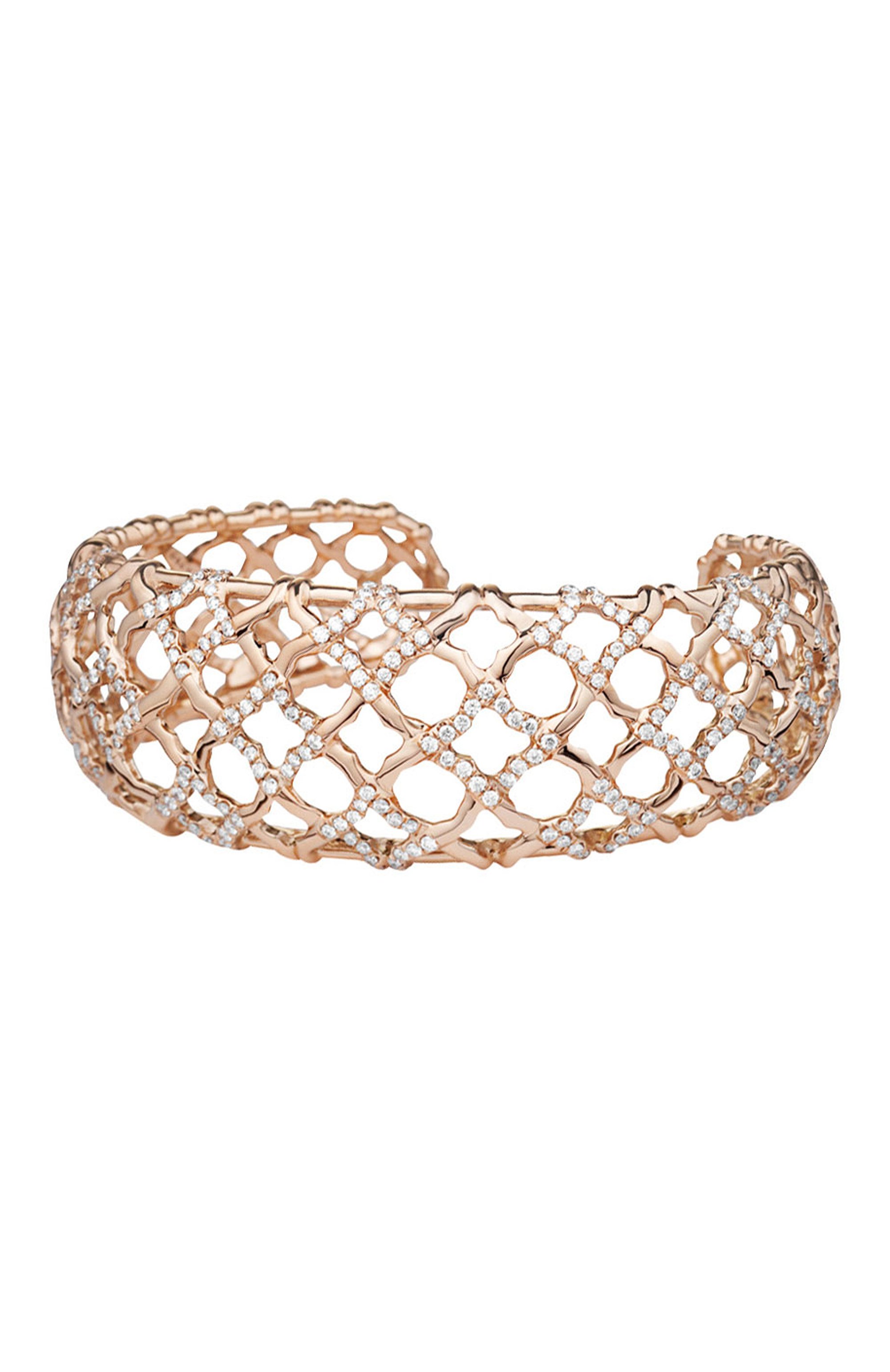 Браслет DAVID YURMAN бесцветного цвета по цене 2242500 руб., арт. B12217D8RADI, фото 1 Браслет DAVID YURMAN, арт. B12217D8RADI, фото 1