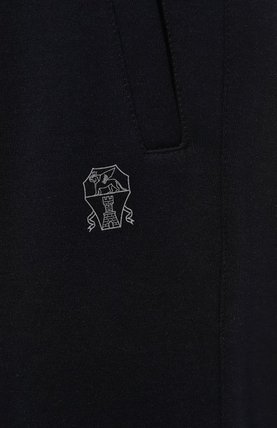 Брюки из хлопка и кашемира BRUNELLO CUCINELLI, арт. MM831B2331, фото 5