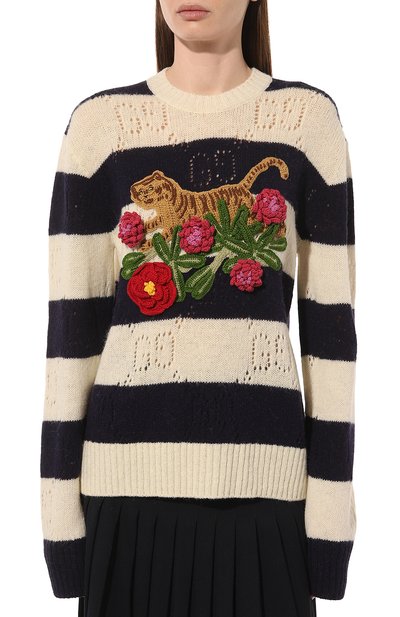 Шерстяной свитер GUCCI, арт. 683896 XKB77, фото 3