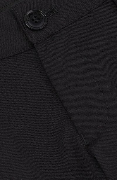 Шерстяные брюки прямого кроя EMPORIO ARMANI, арт. 6Z4P10/4N19Z, фото 3