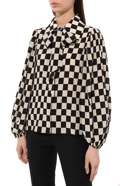 Шелковая блузка GUCCI, арт. 654648 ZAGW6, фото 3